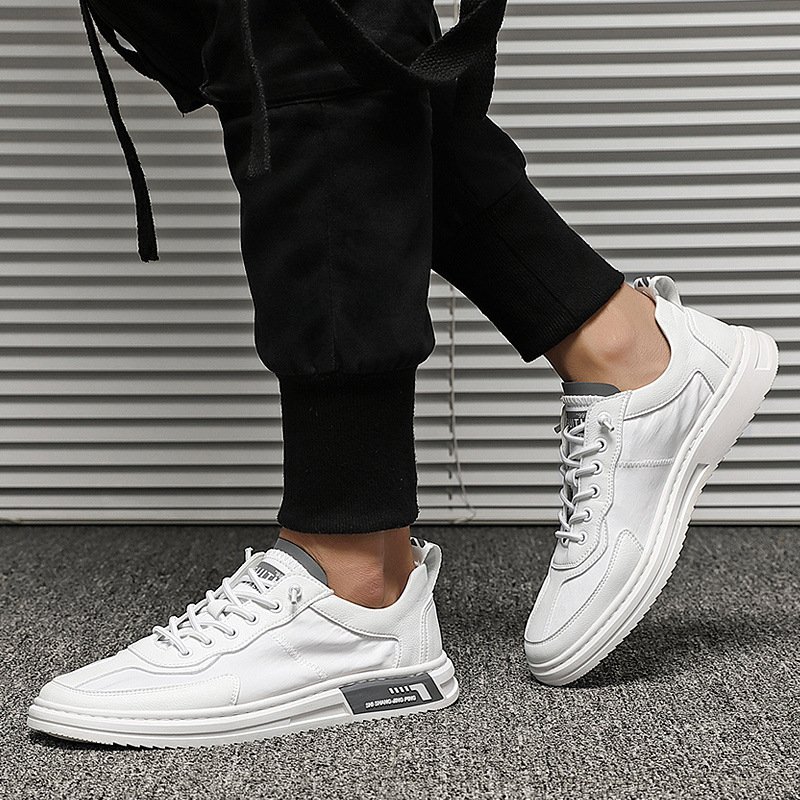 Canvas shoes 2021 new summer breathable men's white shoes casual breathable board shoes men's trendy shoes