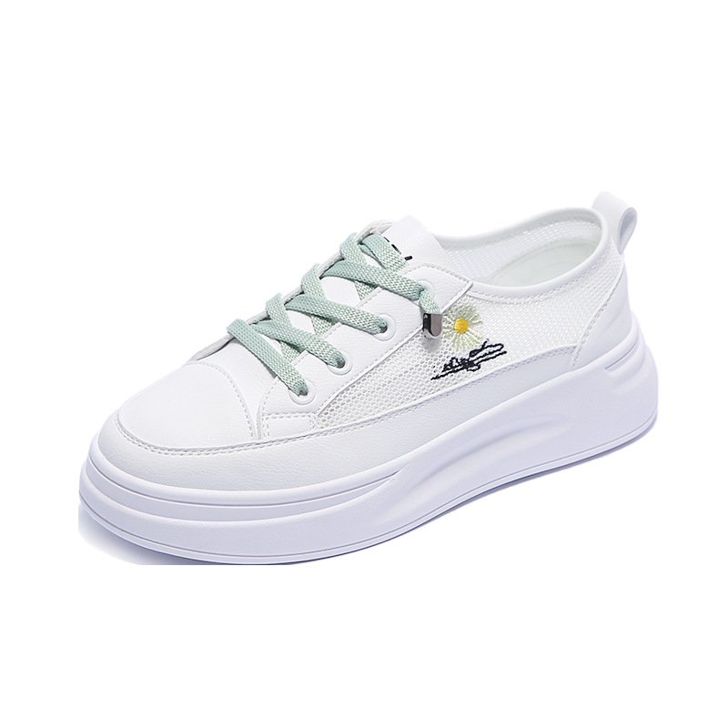 Breathable mesh white shoes women's 2021 summer new student net shoes women's daisy sneakers